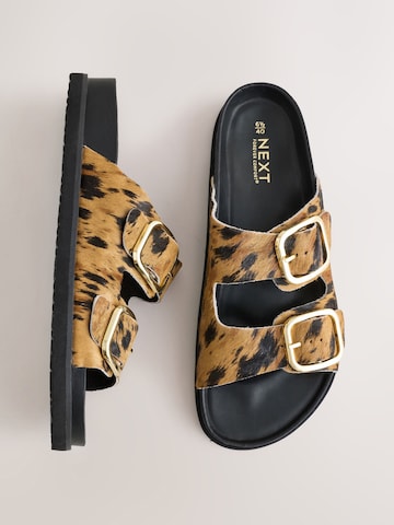 Next Muiltjes 'Forever Comfort®' in Bruin