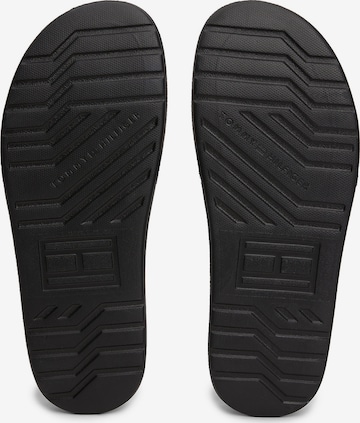 Flip-flops de la TOMMY HILFIGER pe negru