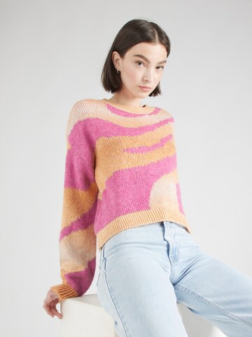 ONLY Sweter 'TALULLA' w kolorze fioletowy: przód
