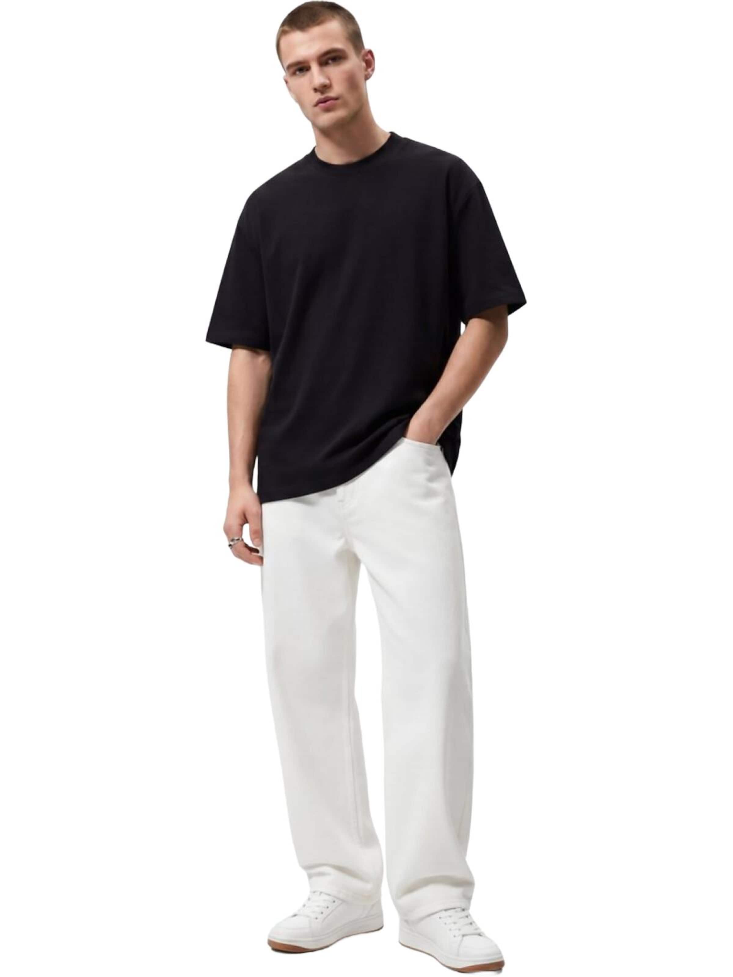 T-Shirt LTB Jeans en noir : devant