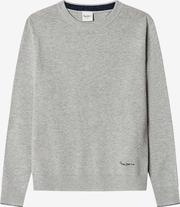 Pepe Jeans Pullover 'IVAN' in Grau: Vorderseite