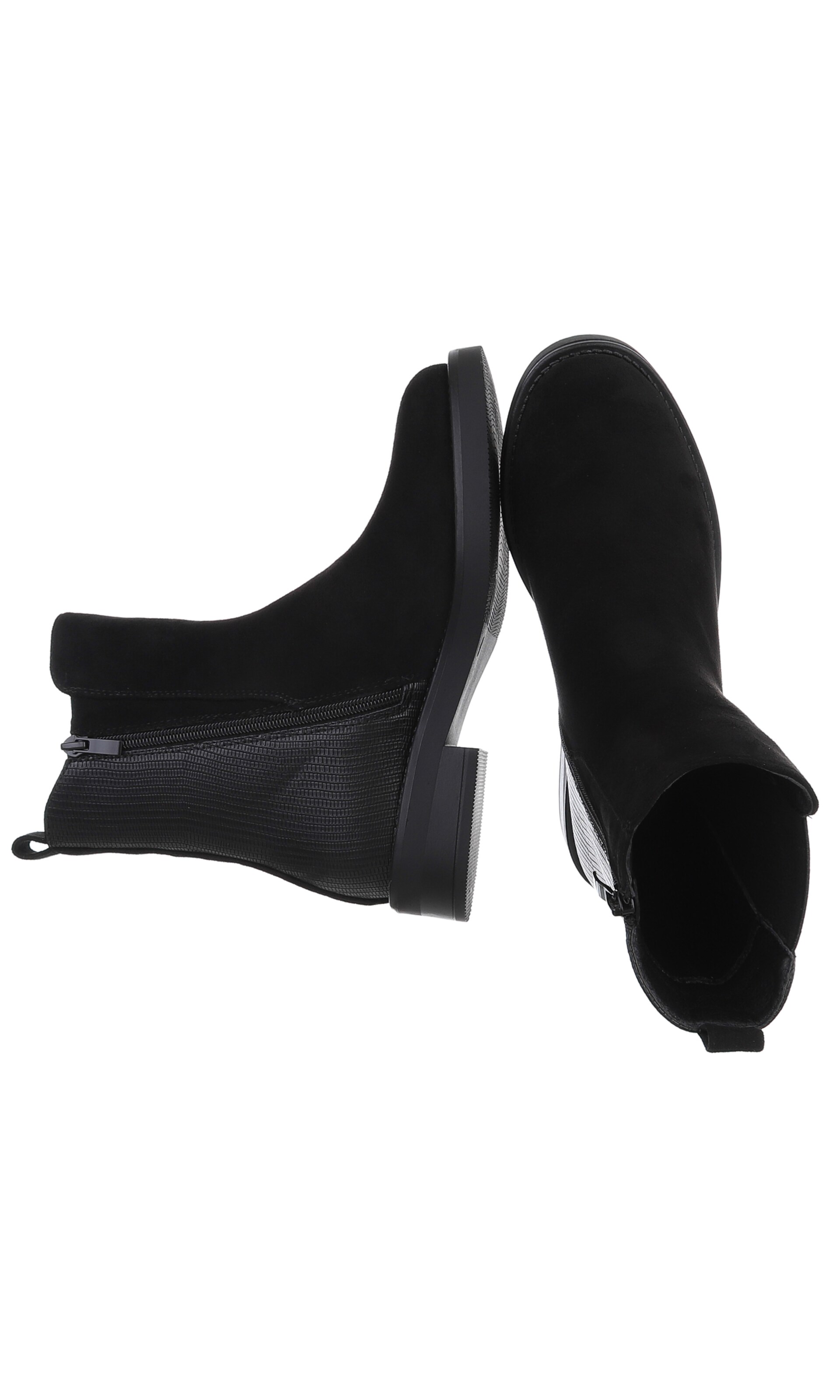 Ital-Design Ankle Boots in Black