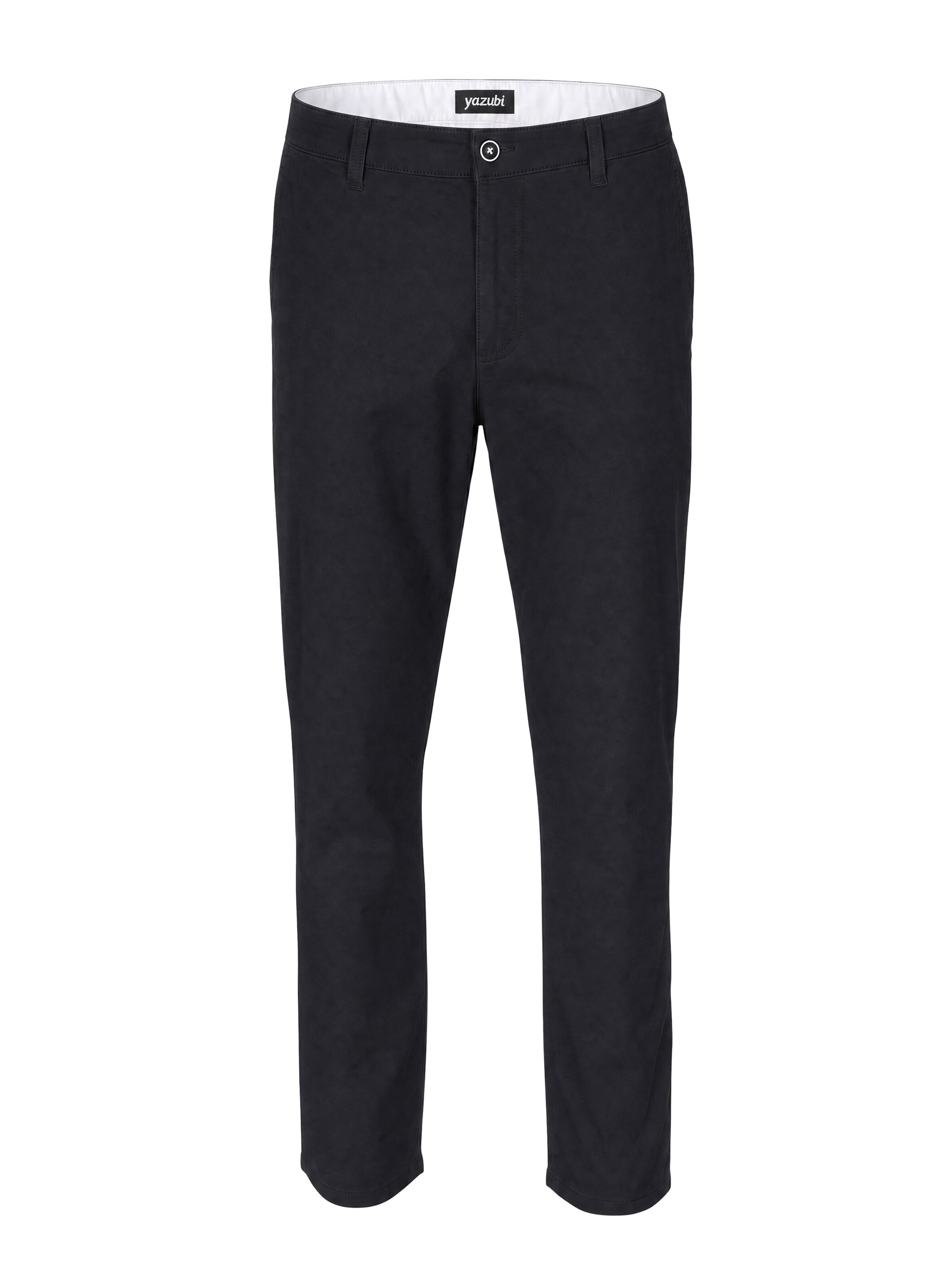yazubi Slim fit Chino Pants 'Kyle' in Blue: front