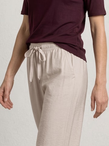 STREET ONE Wide Leg Hose 'Emee' in Beige