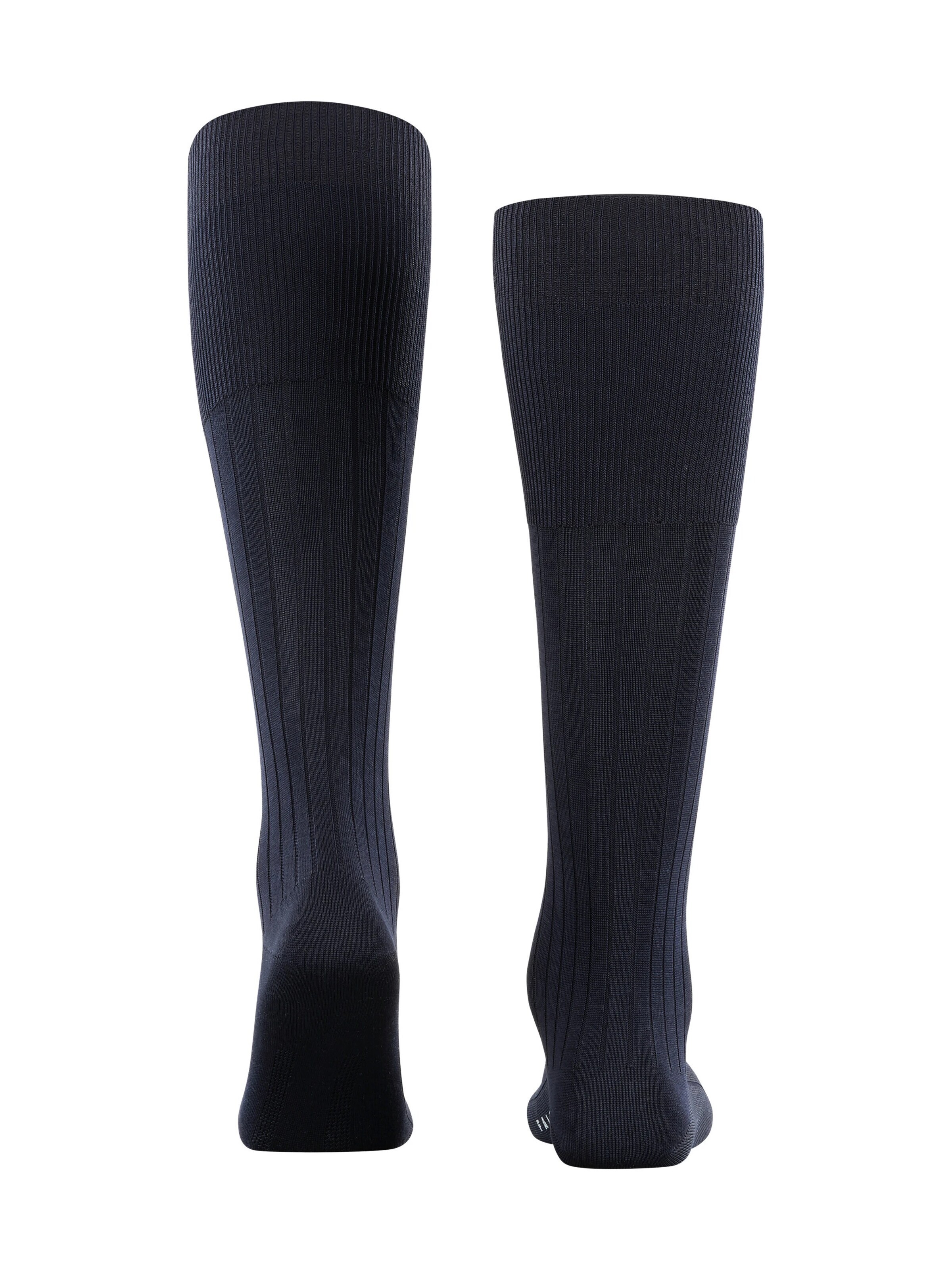 FALKE Knee High Socks 'Milano' in Blue