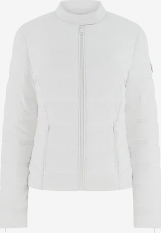 GUESS Přechodná bunda 'NEW VONA' – bílá: přední strana