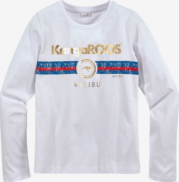 KangaROOS Shirt in White: front