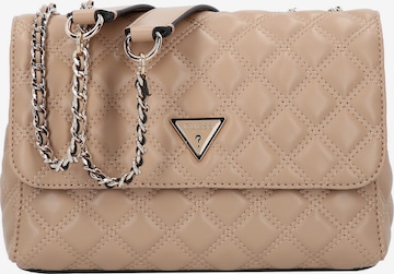 GUESS Shoulder Bag 'Giully II' in Beige: front