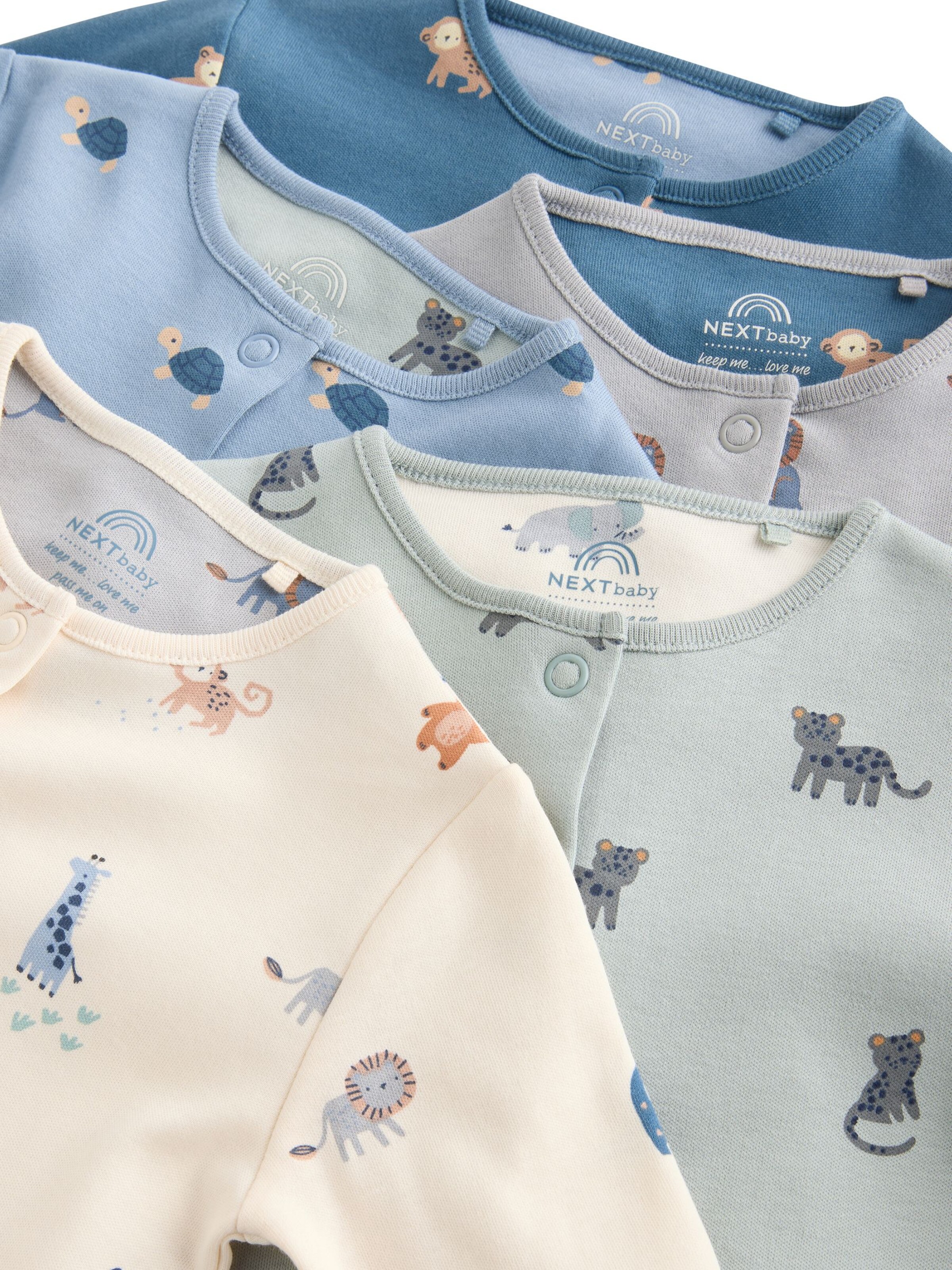 Next Strampler in Blau