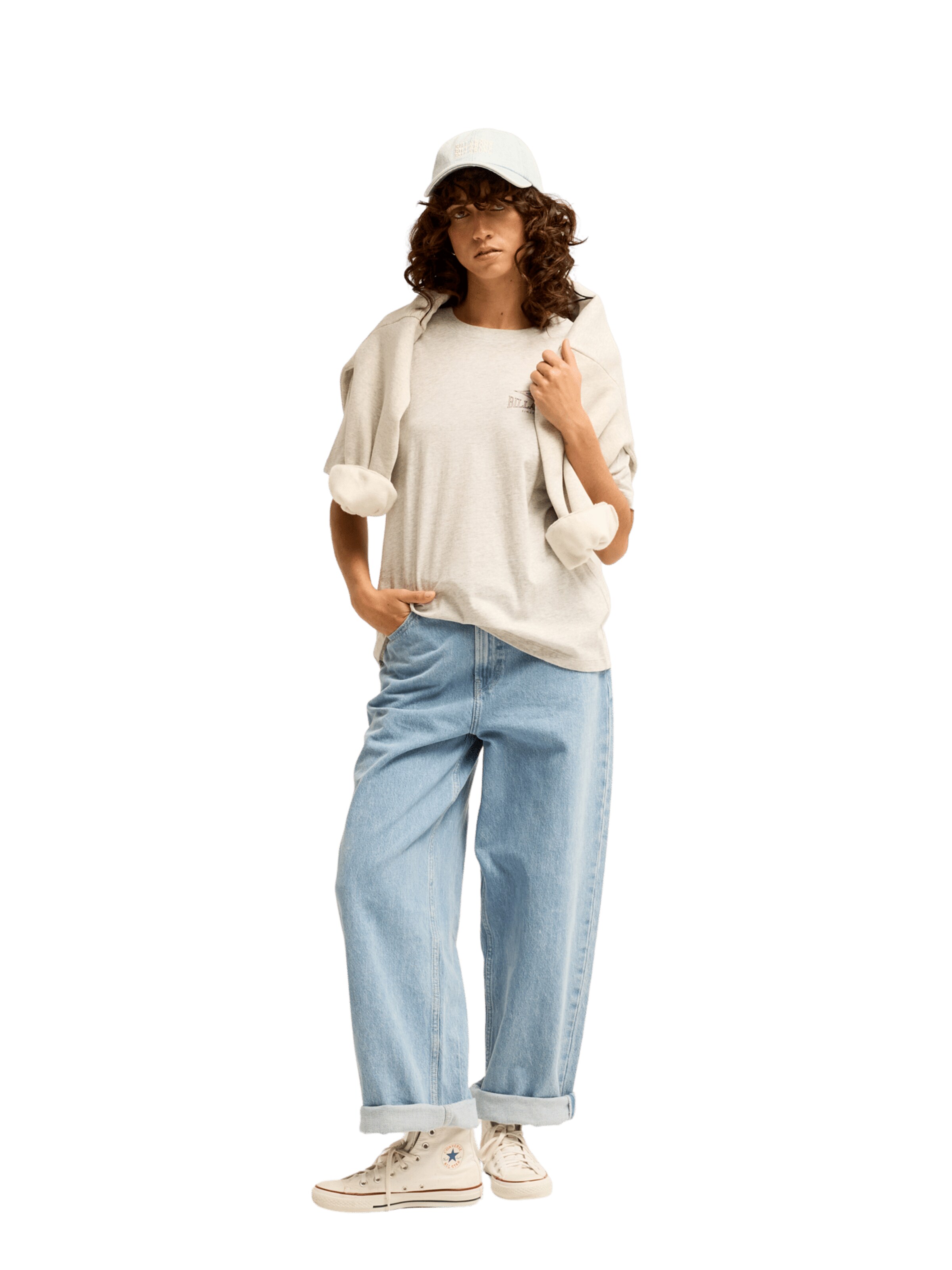 BILLABONG Shirt 'Heritage Backer' in Beige