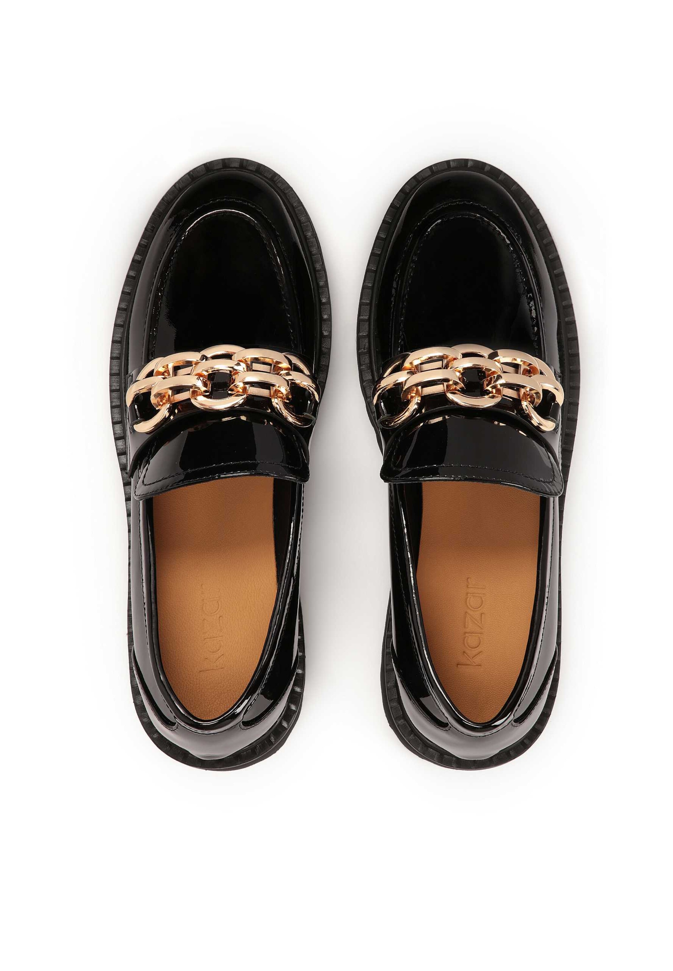 Slipper di Kazar in nero