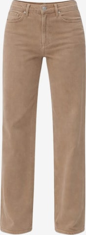 VERO MODA Wide leg Jeans '10288257' in Beige: voorkant