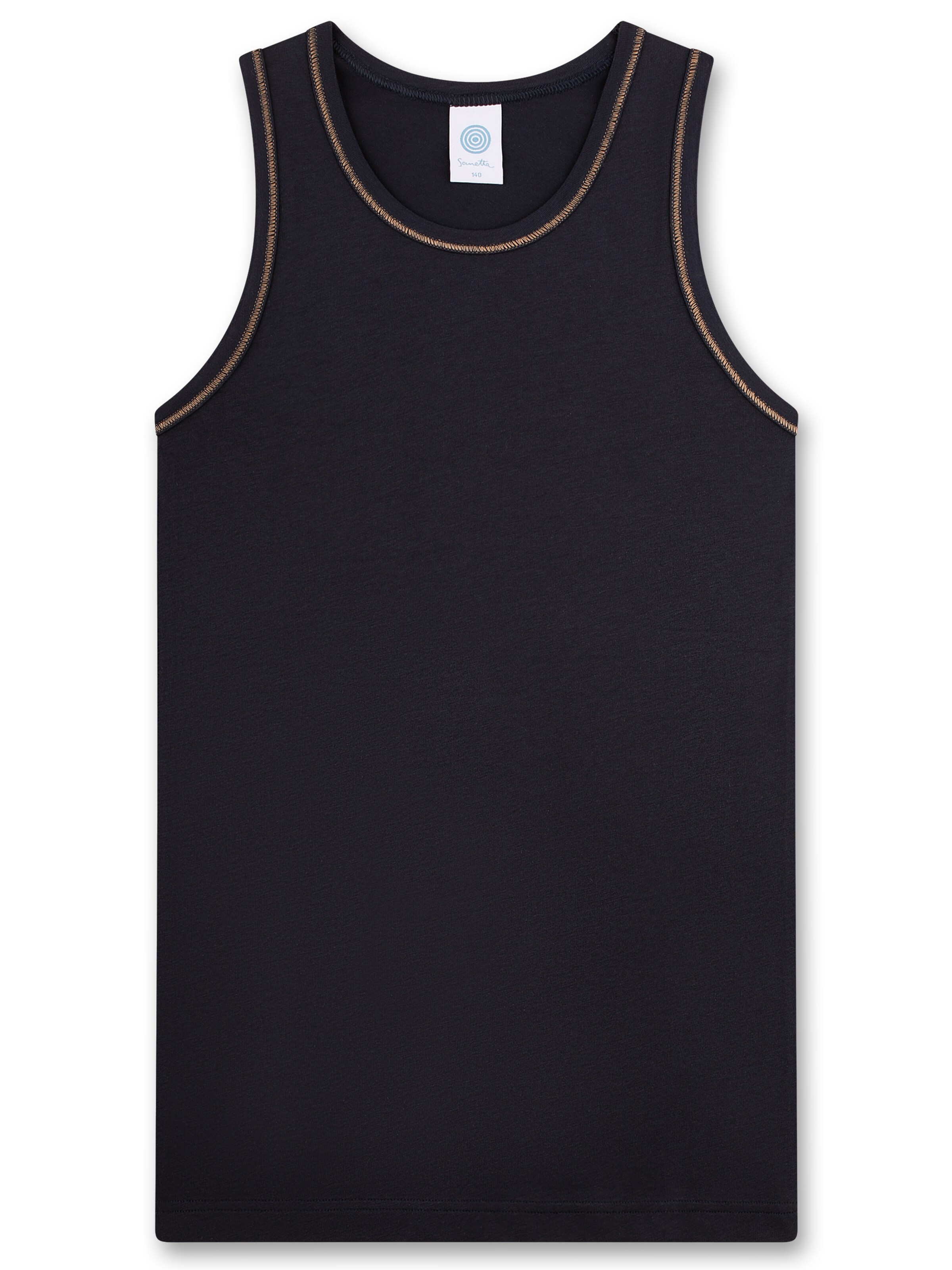 Sanetta Onderhemd in Blauw