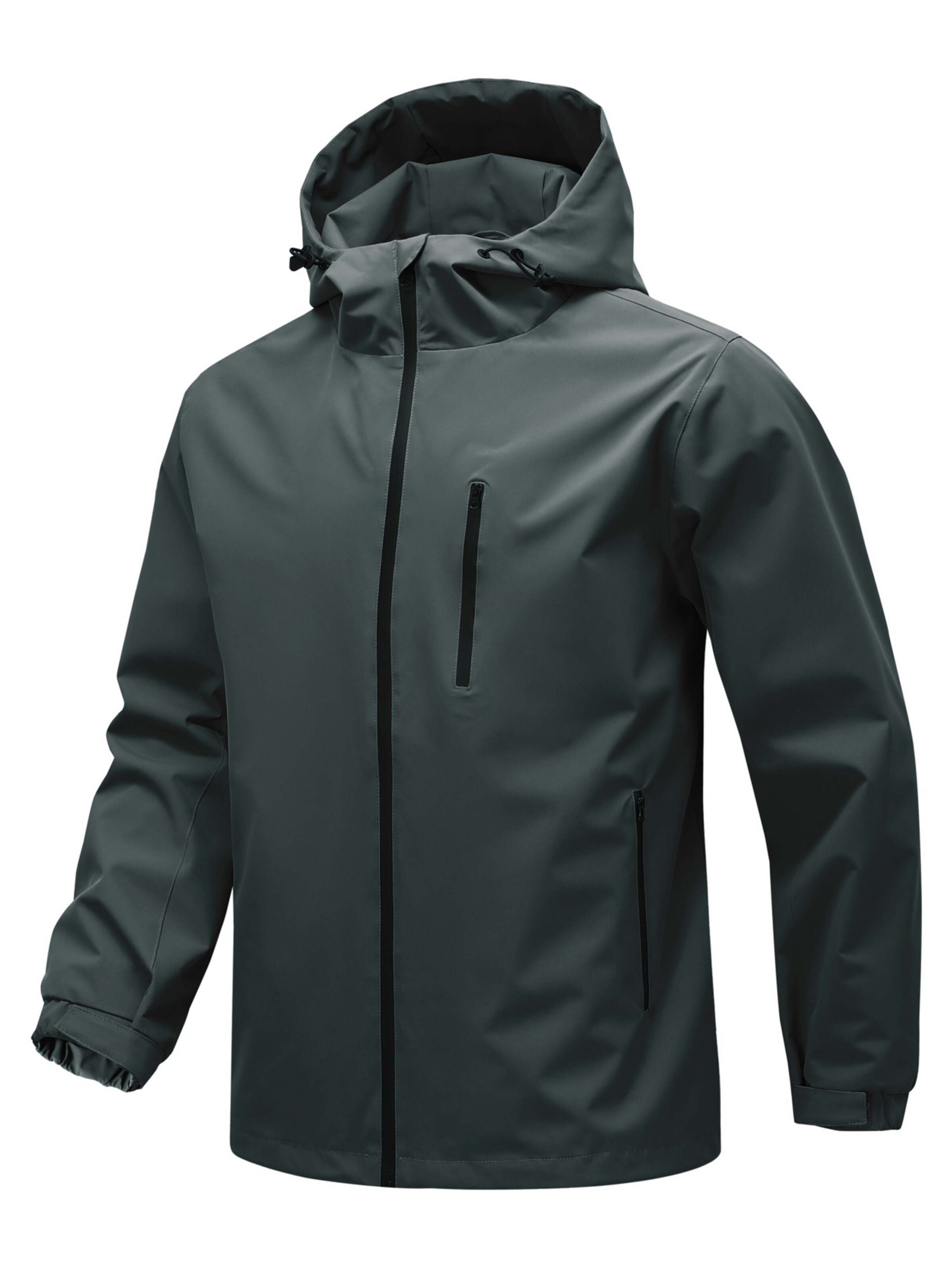 YOUTHUP Outdoor jacket 'Kompakt' in Grey