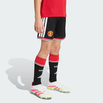 ADIDAS PERFORMANCE - Regular Calças de desporto 'Manchester United 26/27' em preto: frente