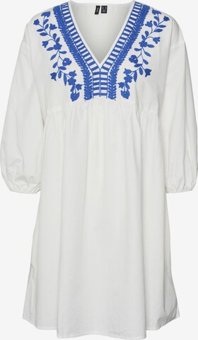 Robe 'VACATION' VERO MODA en blanc : devant