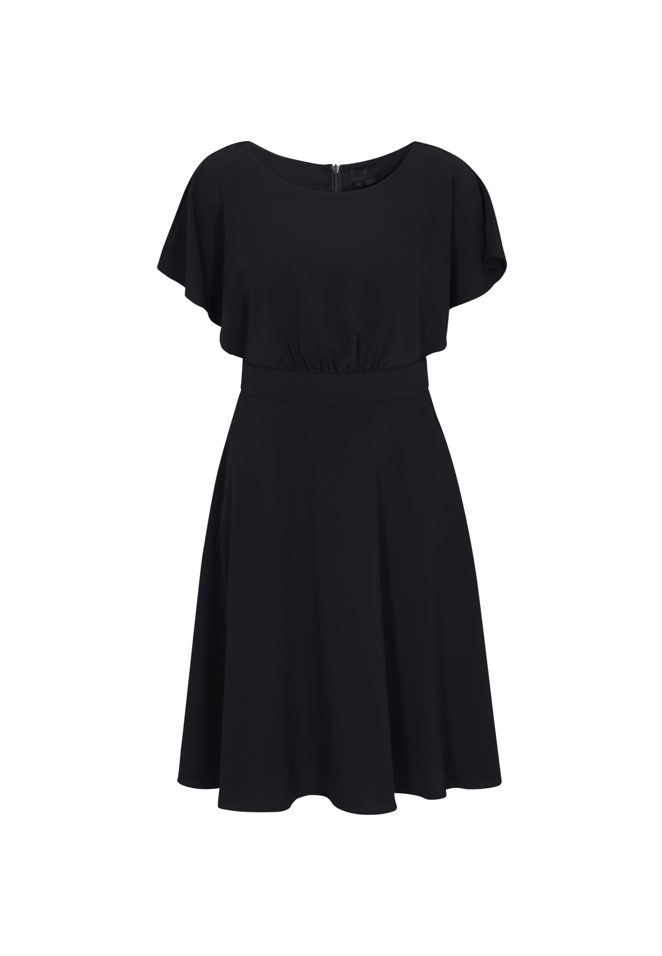 DreiMaster Klassik - Vestido de verano en negro: frente