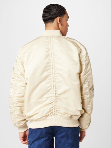 ALPHA INDUSTRIES Prehodna jakna | bela barva