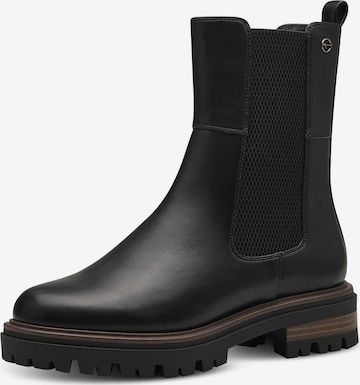 TAMARIS Chelsea Boots in Black: front