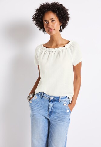 STREET ONE Bluse in Weiß: Vorderseite