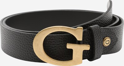 Curea GUESS pe auriu / negru, Vizualizare produs