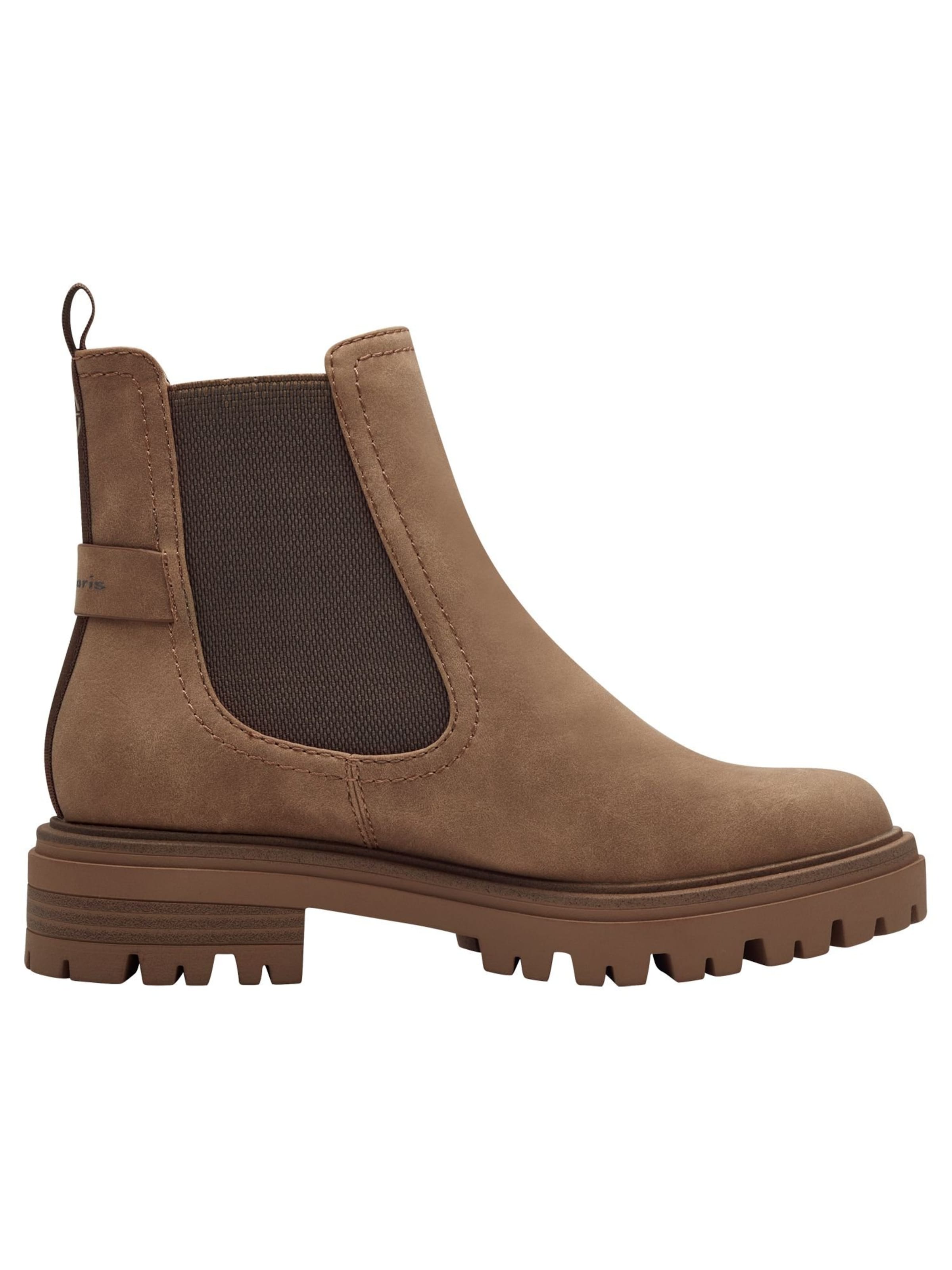 Tamaris Chelsea boots in Brown