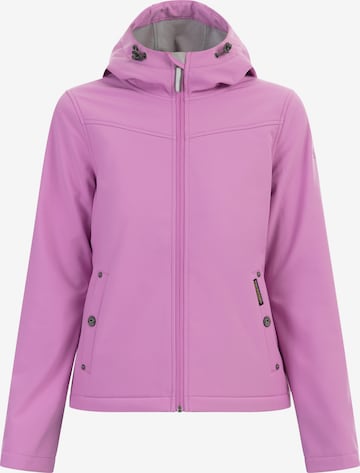 Schmuddelwedda Weatherproof jacket in Pink: front