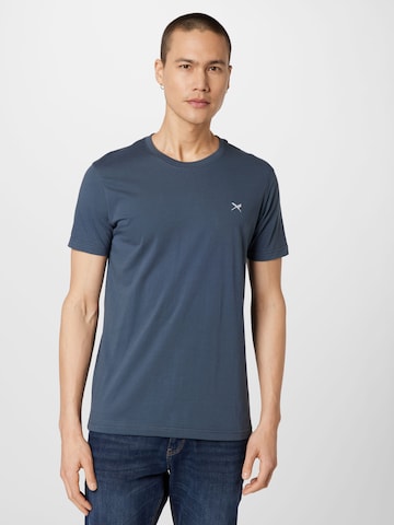 T-Shirt Iriedaily en gris : devant