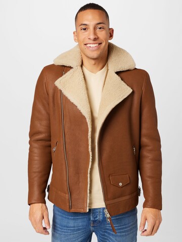 AllSaints Jacke 'XANDER' in Beige: predná strana