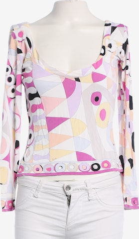 Emilio Pucci Shirt langarm S in Mischfarben: Vorderseite