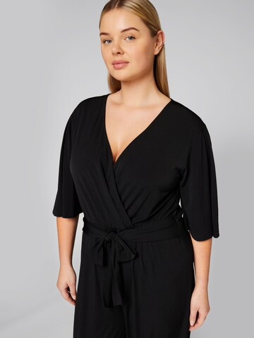 Guido Maria Kretschmer Curvy Jumpsuit 'Charlotte' in Zwart