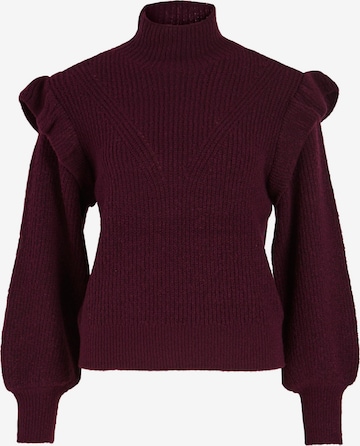 VILA Sweater 'BOOBA' in Purple: front