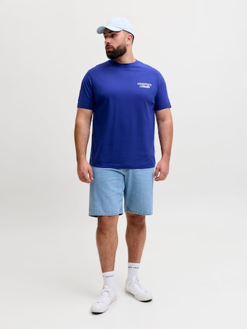 T-Shirt Jack & Jones Plus en bleu