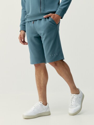 Born Living Yoga Regular Sports trousers ' Yangtse ' in Blue: front