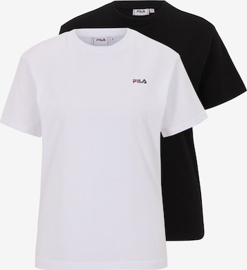 FILA Sportshirt 'Bari' in Schwarz: predná strana