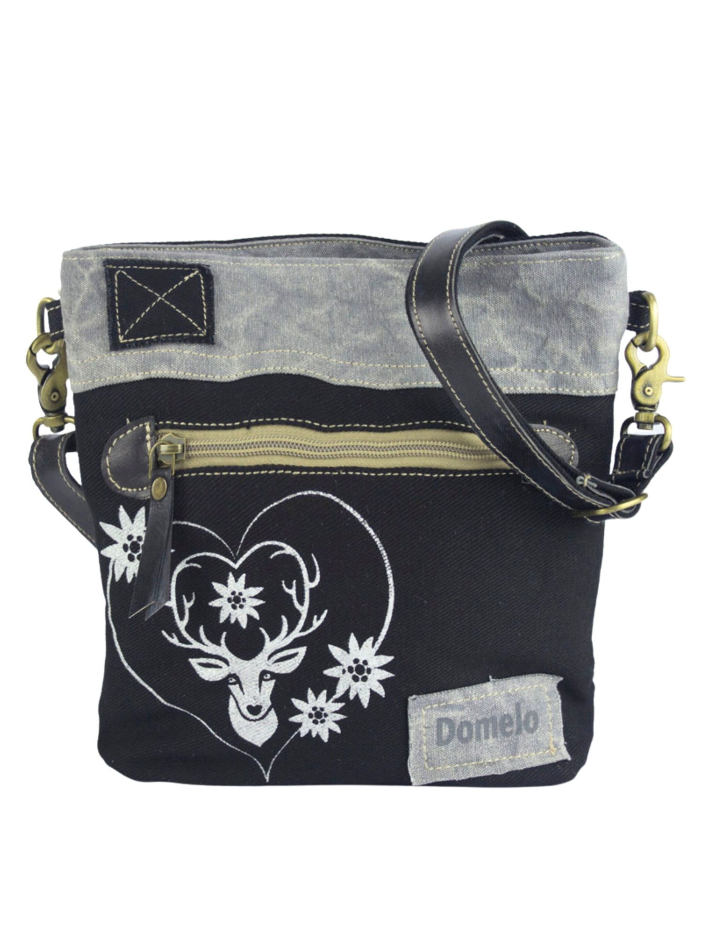DOMELO Crossbody Bag 'Domelo' in Grey