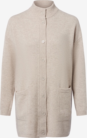 Cardigan Franco Callegari en beige : devant