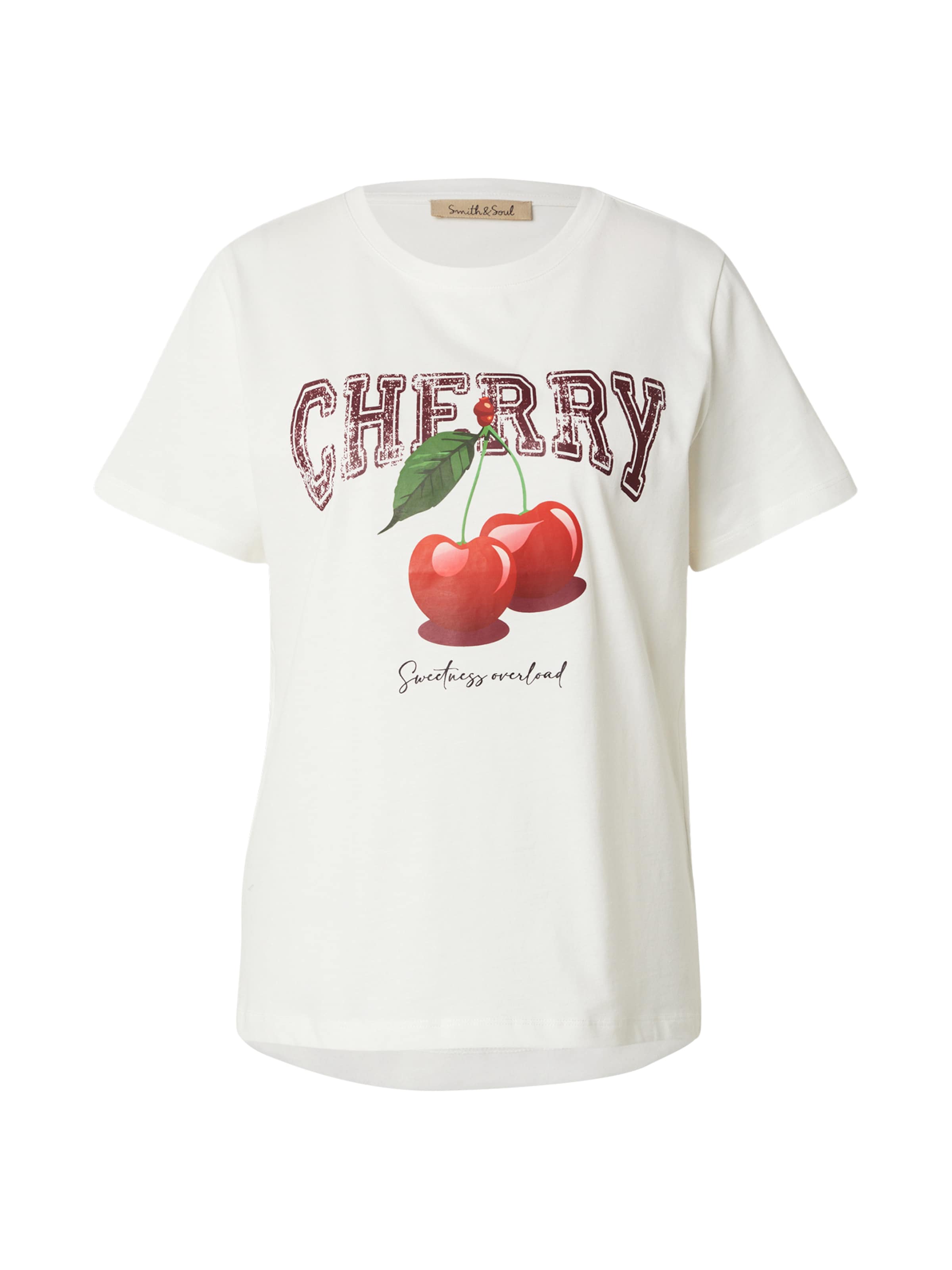 T-shirt Smith&Soul en blanc : devant