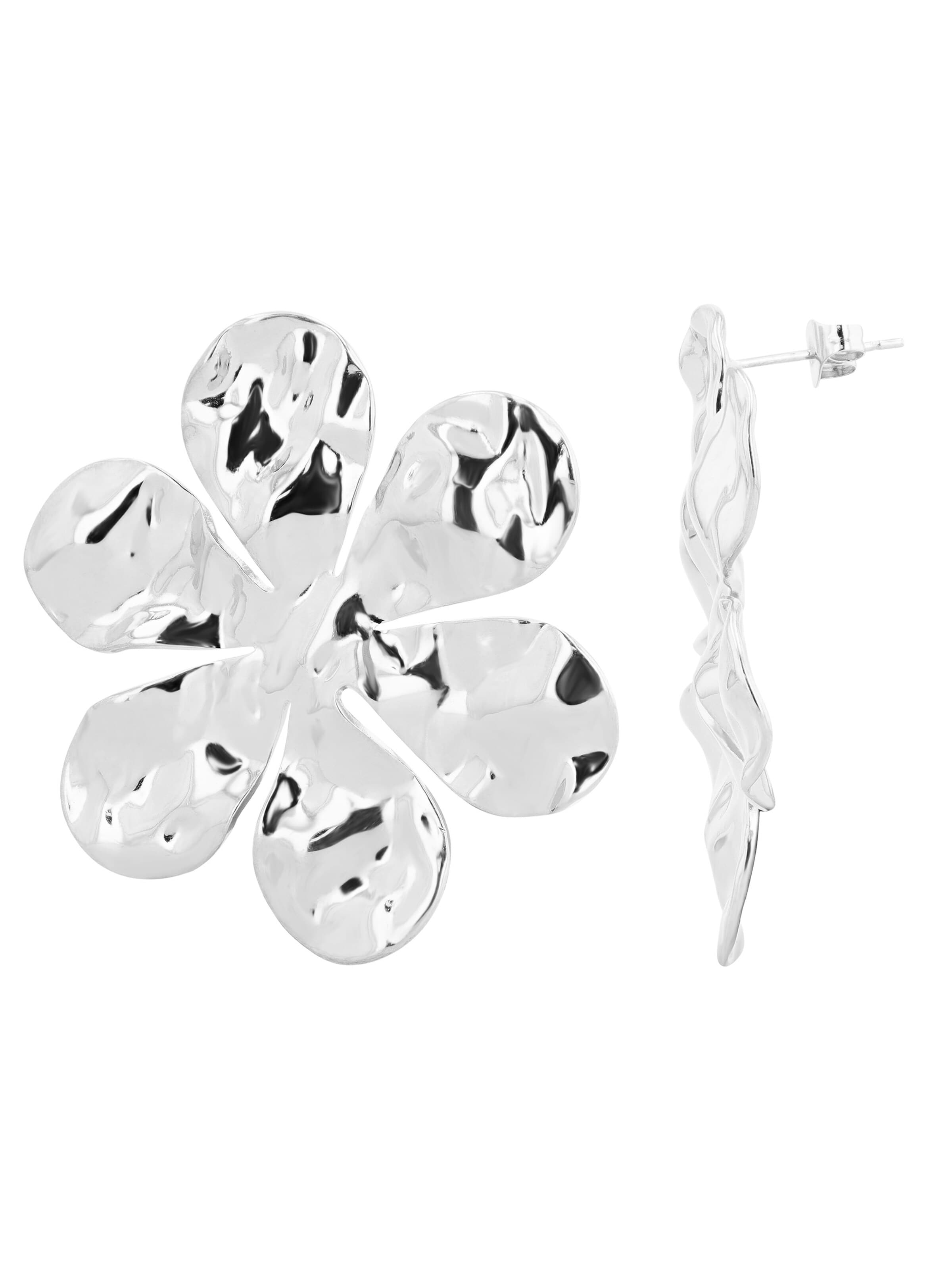 Akzent Earrings 'Valkyrie, langlebig' in Silver