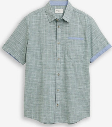 TOM TAILORRegular Fit Košulja - zelena boja: prednji dio
