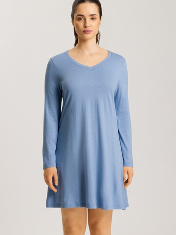 Chemise de nuit ' Sleep & Lounge ' Hanro en bleu : devant