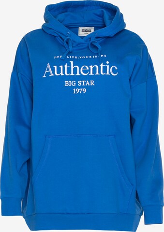 Sweat-shirt 'Gladena' BIG STAR en bleu : devant
