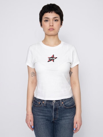 VANS Koszulka 'STARMARKED SS BABY TEE WHITE' w kolorze biały