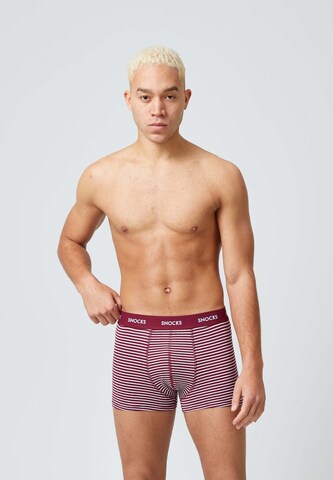 SNOCKS Boxer shorts in Red