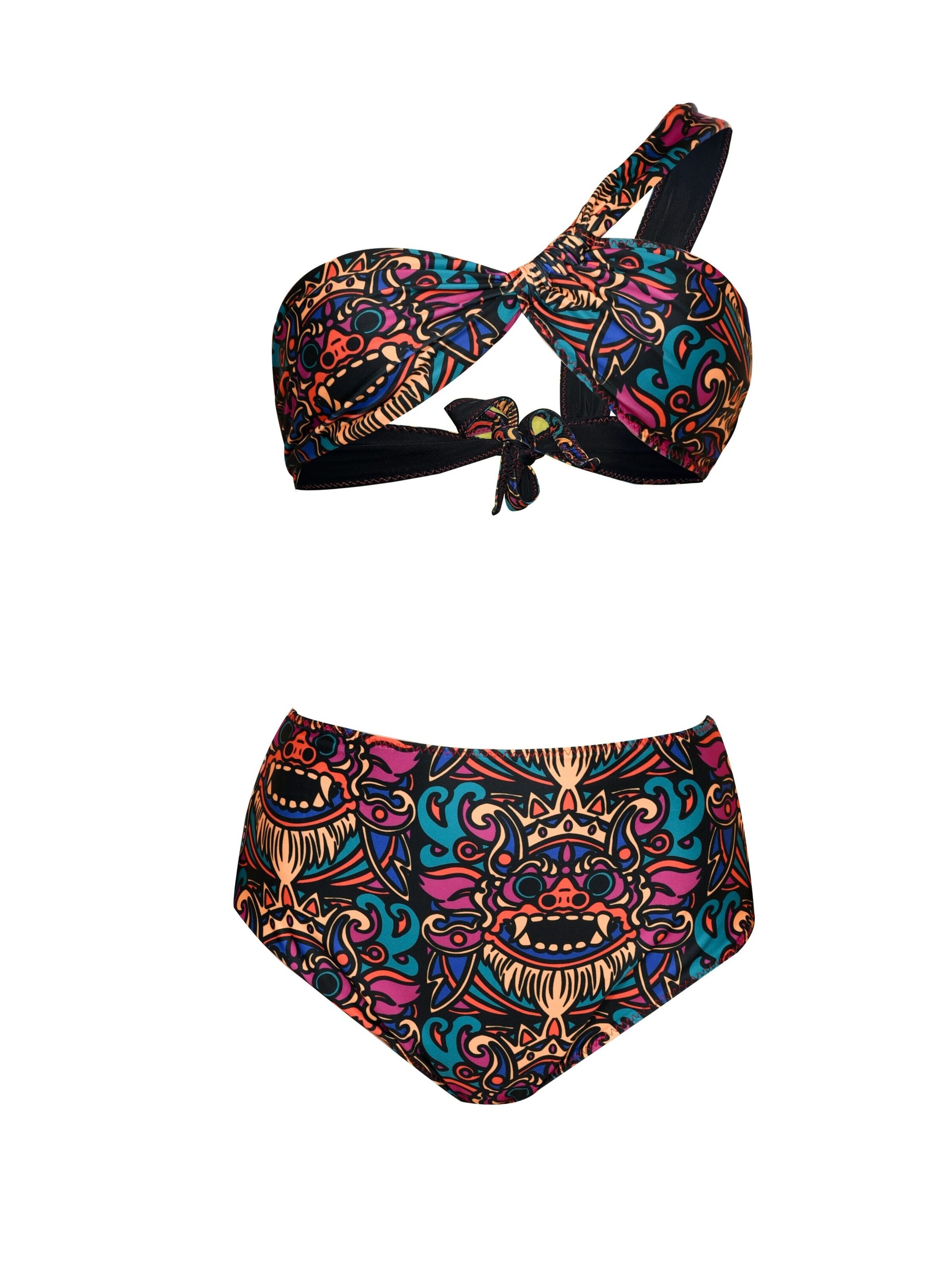 Bandeau Bikini 'ECONYL® Sandy Babe Set 2-tlg.' Kadoo en mélange de couleurs : devant