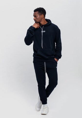 Tom Barron Tracksuit in Blue: front