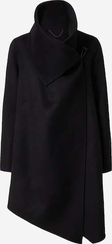 AllSaints Between-Seasons Coat in Black: front