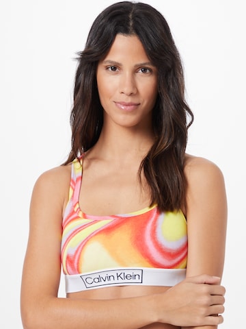 Calvin Klein Underwear Bralette Bra in Mixed colors: front