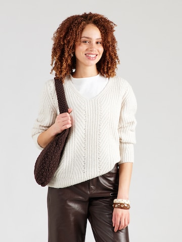 s.Oliver Pullover in Beige: Vorderseite