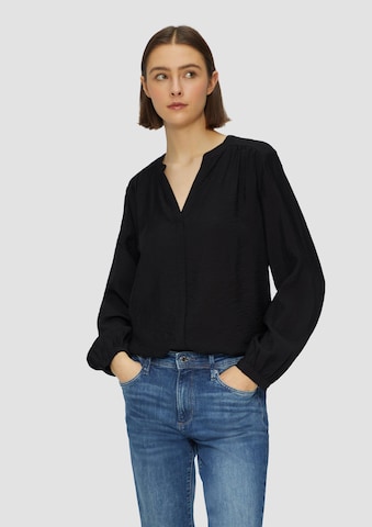 s.Oliver Blouse in Zwart